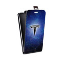 Дизайнерский вертикальный чехол-книжка для Alcatel One Touch Idol Tesla