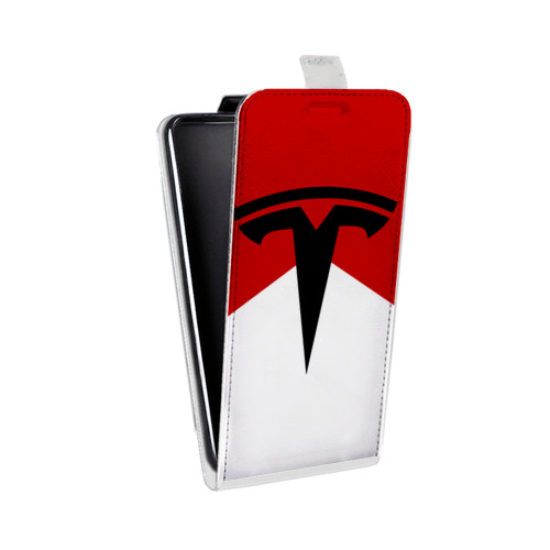 Дизайнерский вертикальный чехол-книжка для Alcatel One Touch Pop C9 Tesla