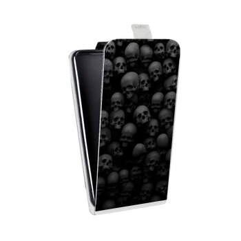 Дизайнерский вертикальный чехол-книжка для Samsung Galaxy Note 2 хэллоуин (на заказ)
