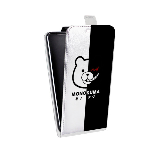 Дизайнерский вертикальный чехол-книжка для Motorola Moto E5 Plus Аниме
