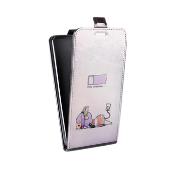 Дизайнерский вертикальный чехол-книжка для HTC One Mini Аниме (на заказ)