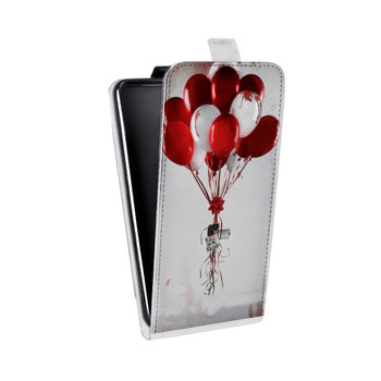 Дизайнерский вертикальный чехол-книжка для Samsung Galaxy Note 2 Хэллоуин (на заказ)