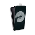 Дизайнерский вертикальный чехол-книжка для ASUS ZenFone Max Хэллоуин