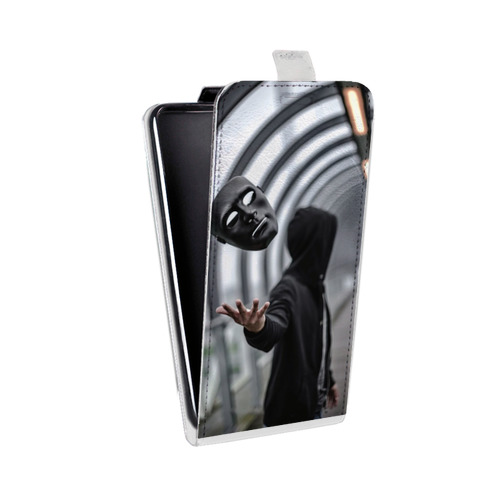 Дизайнерский вертикальный чехол-книжка для LG K10 (2017)