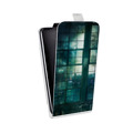Дизайнерский вертикальный чехол-книжка для LG Q6 стрела 