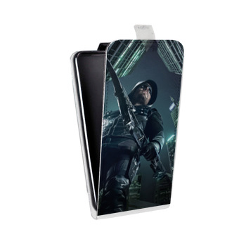 Дизайнерский вертикальный чехол-книжка для Samsung Galaxy Note 2 стрела  (на заказ)
