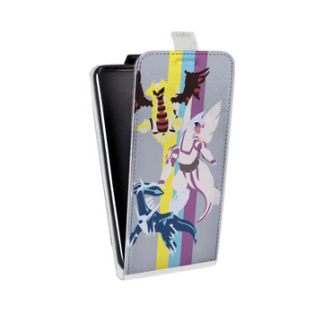 Дизайнерский вертикальный чехол-книжка для Samsung Galaxy S10 Lite Покемоны (на заказ)