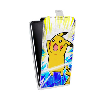 Дизайнерский вертикальный чехол-книжка для Iphone 6/6s Покемоны (на заказ)