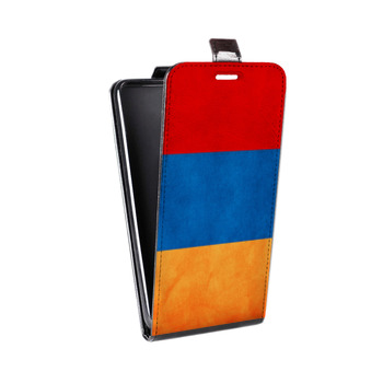 Дизайнерский вертикальный чехол-книжка для Alcatel One Touch Pop D5 Армения (на заказ)
