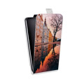 Дизайнерский вертикальный чехол-книжка для Iphone 12 Mini Креативный принт