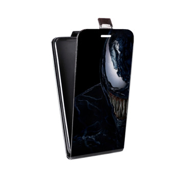 Дизайнерский вертикальный чехол-книжка для Samsung Galaxy S8 Plus Веном (на заказ)