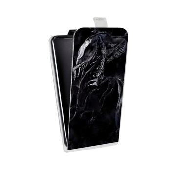 Дизайнерский вертикальный чехол-книжка для Samsung Galaxy S6 Edge Веном (на заказ)