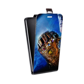 Дизайнерский вертикальный чехол-книжка для Samsung Galaxy S6 Edge Мстители: Война бесконечности (на заказ)