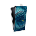 Дизайнерский вертикальный чехол-книжка для HTC Desire 601 Мег: Монстр глубины
