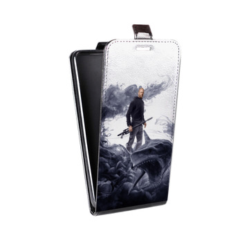 Дизайнерский вертикальный чехол-книжка для Samsung Galaxy S8 Plus Мег: Монстр глубины (на заказ)
