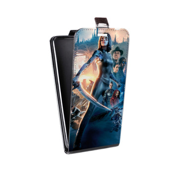 Дизайнерский вертикальный чехол-книжка для Samsung Galaxy S8 Plus Алита : Боевой ангел (на заказ)
