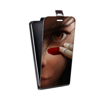 Дизайнерский вертикальный чехол-книжка для Samsung Galaxy S8 Plus Алита : Боевой ангел (на заказ)