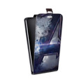 Дизайнерский вертикальный чехол-книжка для Samsung Galaxy Core Мстители: Финал