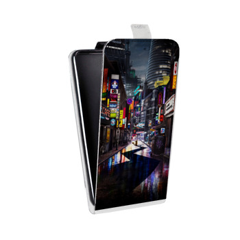 Дизайнерский вертикальный чехол-книжка для Huawei Honor 7A Pro Покемон. Детектив Пикачу (на заказ)