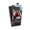 Дизайнерский вертикальный чехол-книжка для Samsung Galaxy Core Человек-паук: Вдали от дома