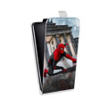 Дизайнерский вертикальный чехол-книжка для HTC Desire 601 Человек-паук: Вдали от дома