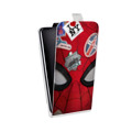 Дизайнерский вертикальный чехол-книжка для HTC Desire 601 Человек-паук: Вдали от дома