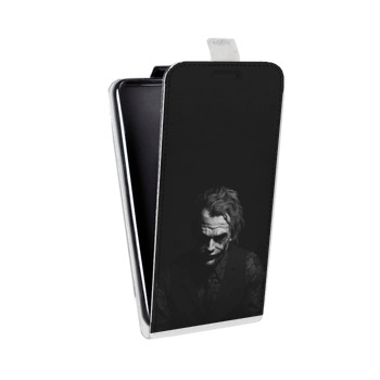 Дизайнерский вертикальный чехол-книжка для Samsung Galaxy Note 2 Джокер (на заказ)