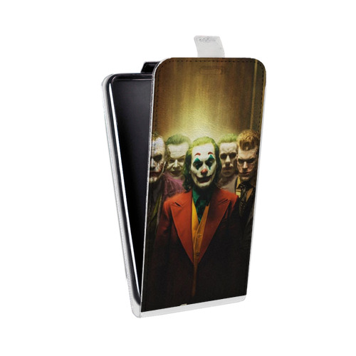 Дизайнерский вертикальный чехол-книжка для Alcatel Idol 5S Джокер