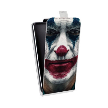 Дизайнерский вертикальный чехол-книжка для Sony Xperia E4g Джокер (на заказ)