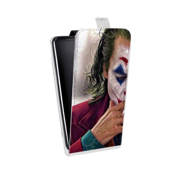 Дизайнерский вертикальный чехол-книжка для Sony Xperia XZ Premium Джокер (на заказ)
