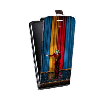 Дизайнерский вертикальный чехол-книжка для Samsung Galaxy A7 (2018) Джокер (на заказ)