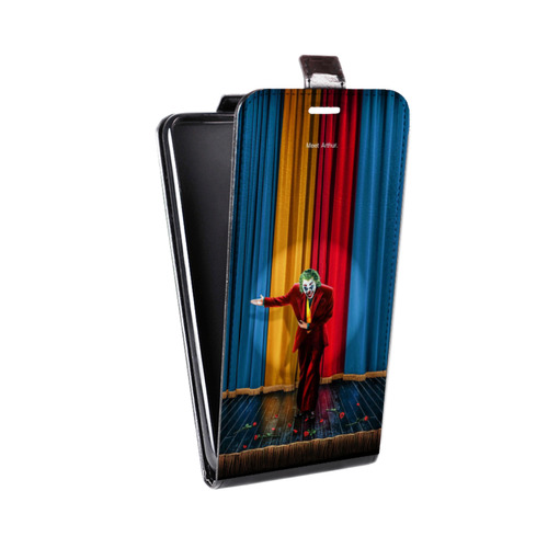 Дизайнерский вертикальный чехол-книжка для Lenovo A7010 Джокер