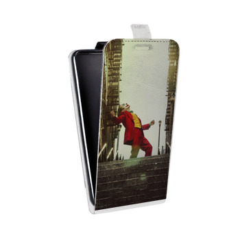 Дизайнерский вертикальный чехол-книжка для Samsung Galaxy S6 Джокер (на заказ)