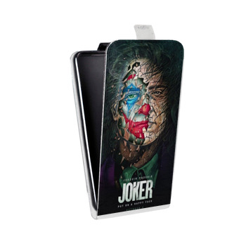Дизайнерский вертикальный чехол-книжка для Iphone Xs Max Джокер (на заказ)