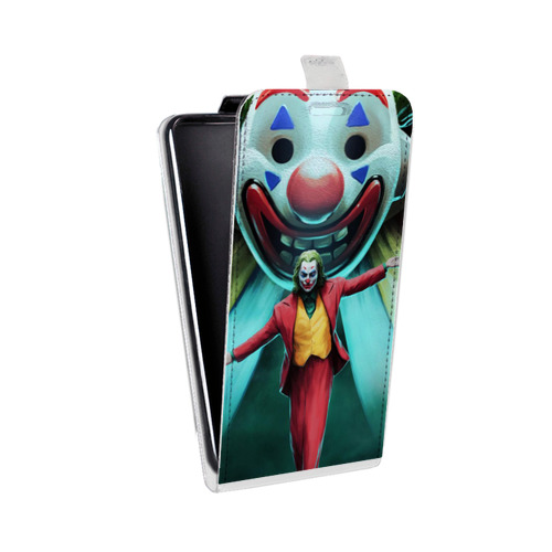 Дизайнерский вертикальный чехол-книжка для HTC U Ultra Джокер