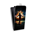 Дизайнерский вертикальный чехол-книжка для LG G7 Fit Джокер