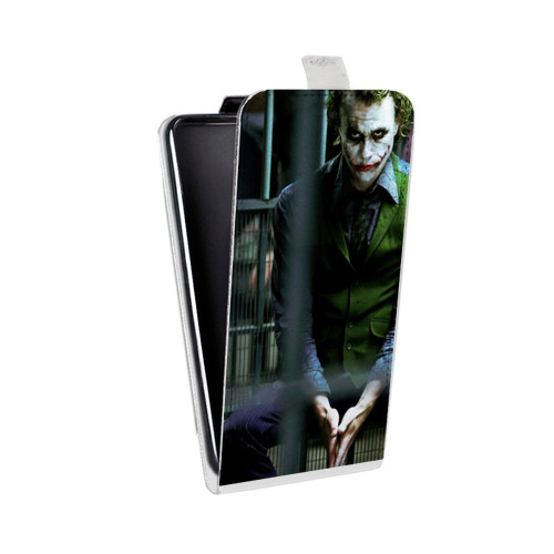Дизайнерский вертикальный чехол-книжка для LG V10 Джокер