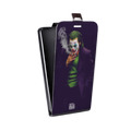Дизайнерский вертикальный чехол-книжка для Iphone 12 Mini Джокер