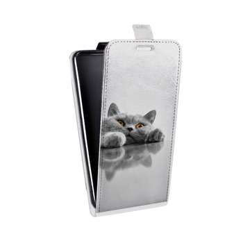 Дизайнерский вертикальный чехол-книжка для Huawei Honor 7A Pro Коты (на заказ)