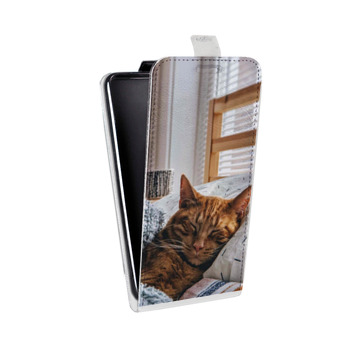 Дизайнерский вертикальный чехол-книжка для Realme 6 Коты (на заказ)