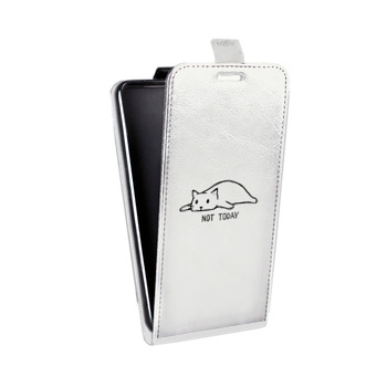 Дизайнерский вертикальный чехол-книжка для Samsung Galaxy S8 Plus Коты (на заказ)