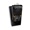 Дизайнерский вертикальный чехол-книжка для Google Nexus 6 Коты