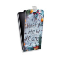 Дизайнерский вертикальный чехол-книжка для HTC Desire 601 Happy 2020