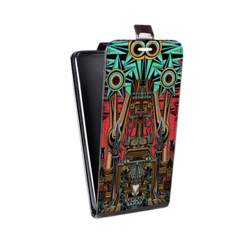 Дизайнерский вертикальный чехол-книжка для Huawei Honor 9 Lite Мистические божества (на заказ)