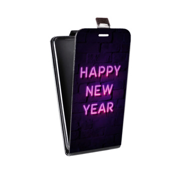 Дизайнерский вертикальный чехол-книжка для Xiaomi Mi 9 Lite Happy 2020 (на заказ)