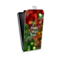 Дизайнерский вертикальный чехол-книжка для HTC Desire 601 Happy 2020