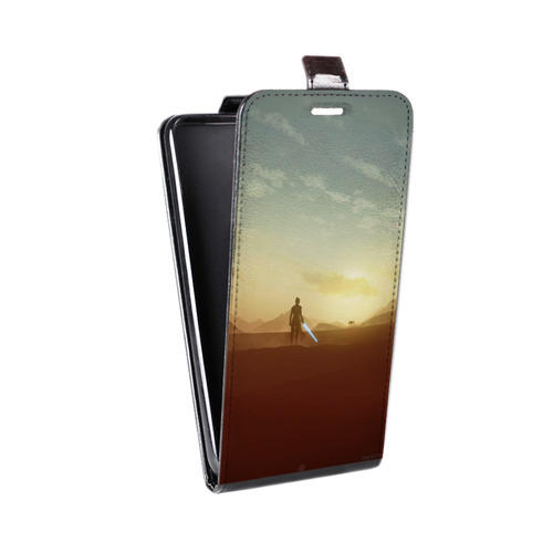 Дизайнерский вертикальный чехол-книжка для ASUS ZenFone 4 Selfie Звездные войны