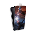 Дизайнерский вертикальный чехол-книжка для LG G7 Fit Звездные войны