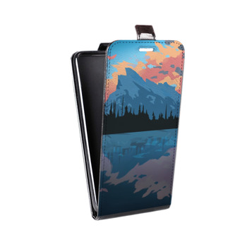 Дизайнерский вертикальный чехол-книжка для Huawei P30 Pro Романтика путешествий (на заказ)