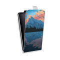 Дизайнерский вертикальный чехол-книжка для Samsung Galaxy Grand Романтика путешествий